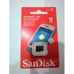 Micro SD sandisk 16GB c4